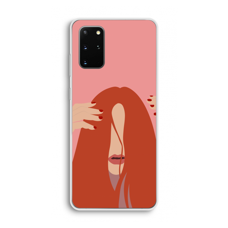 Woke up like this: Samsung Galaxy S20 Plus Transparant Hoesje