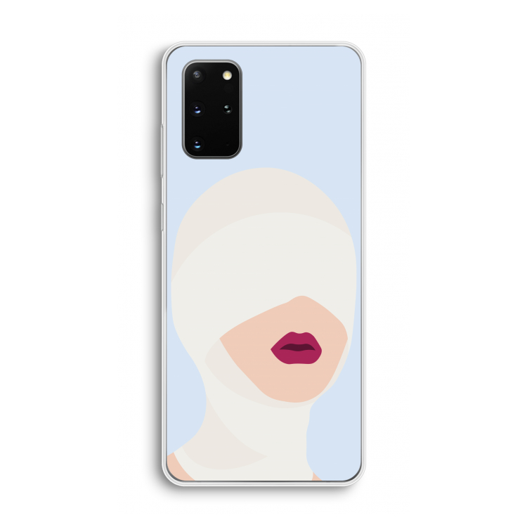 Incognito: Samsung Galaxy S20 Plus Transparant Hoesje