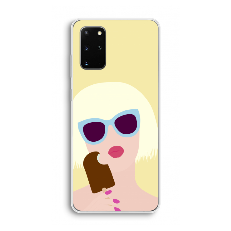 Ice cream: Samsung Galaxy S20 Plus Transparant Hoesje