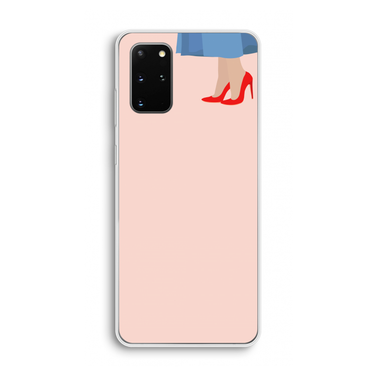 High heels: Samsung Galaxy S20 Plus Transparant Hoesje