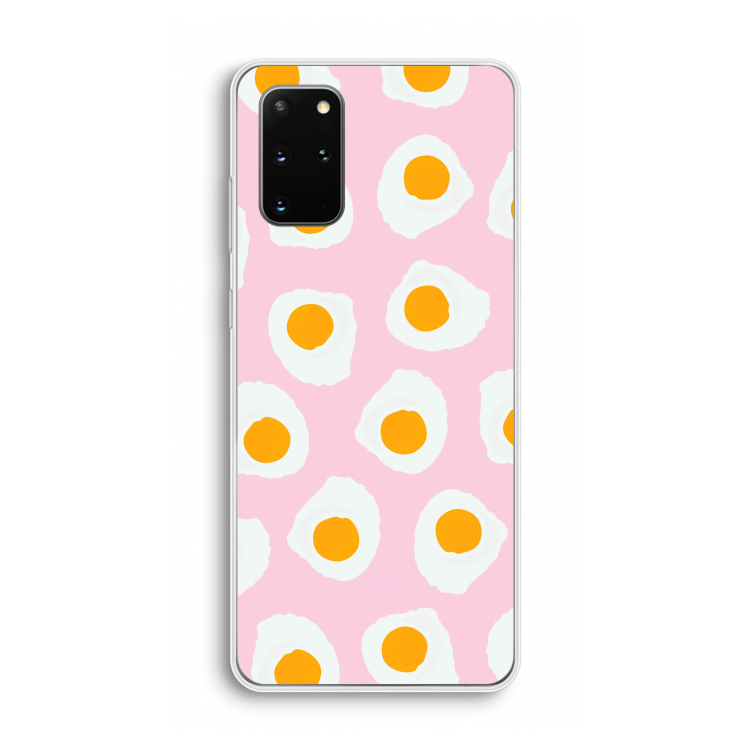Dancing eggs: Samsung Galaxy S20 Plus Transparant Hoesje