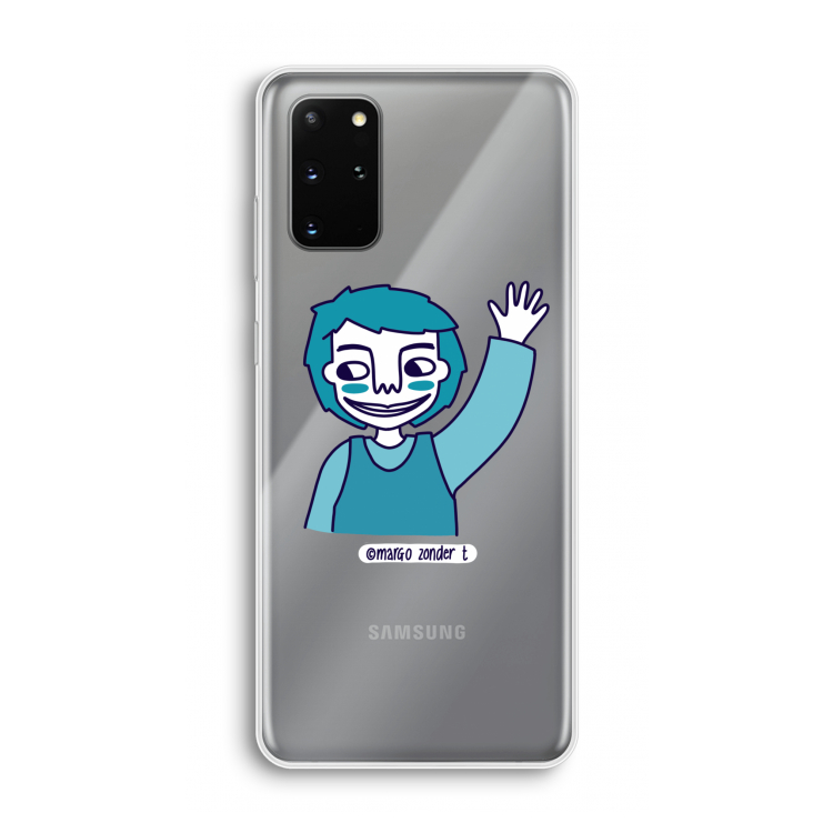 Zwaai: Samsung Galaxy S20 Plus Transparant Hoesje
