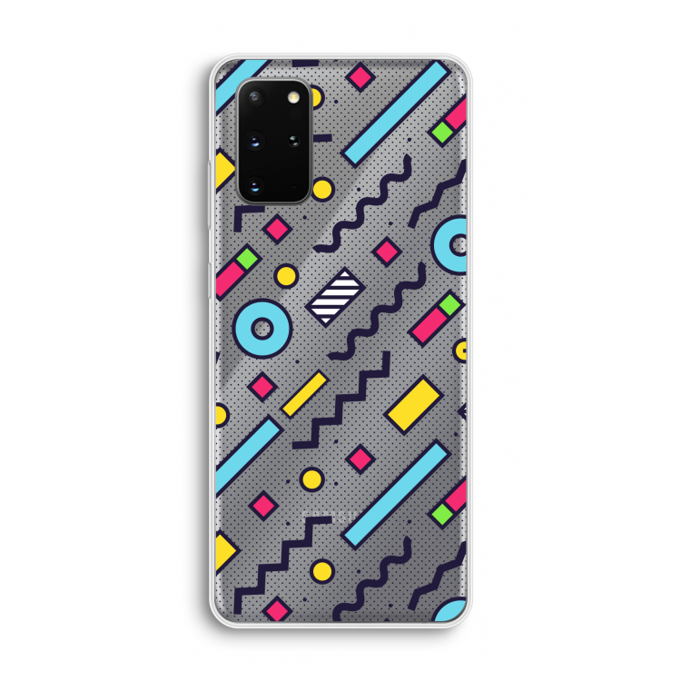 8-bit N°8: Samsung Galaxy S20 Plus Transparant Hoesje