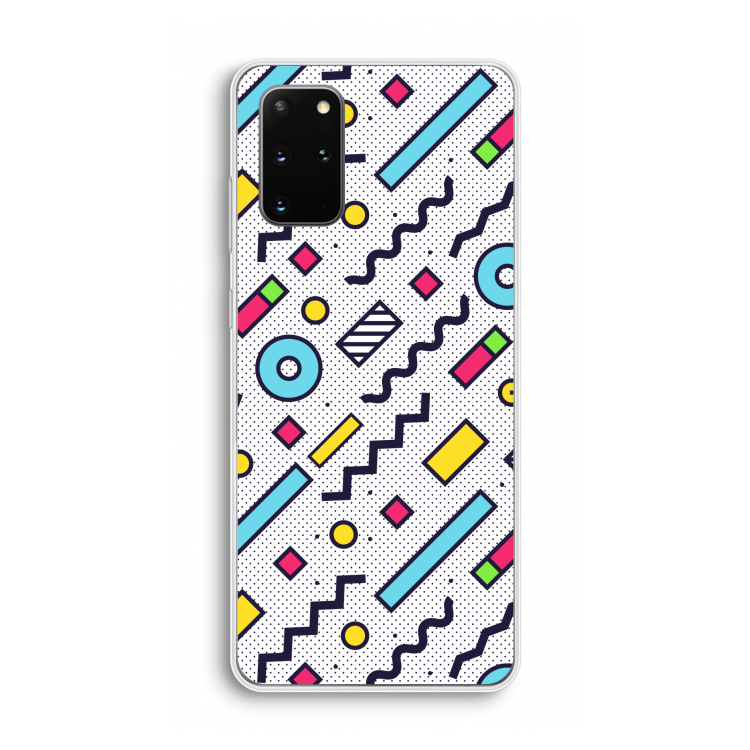 8-bit N°8: Samsung Galaxy S20 Plus Transparant Hoesje