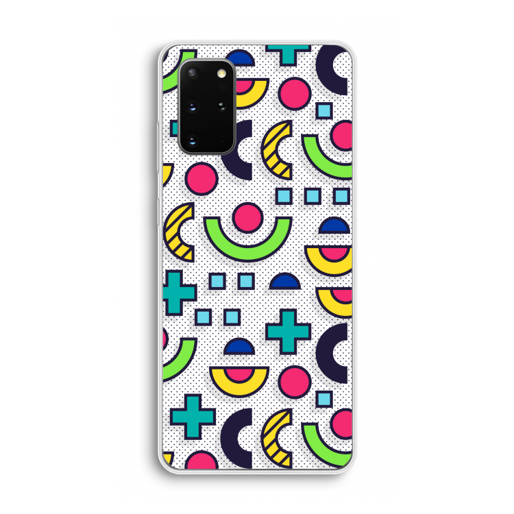 8-bit N°6: Samsung Galaxy S20 Plus Transparant Hoesje