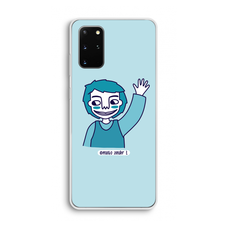 Zwaai: Samsung Galaxy S20 Plus Transparant Hoesje