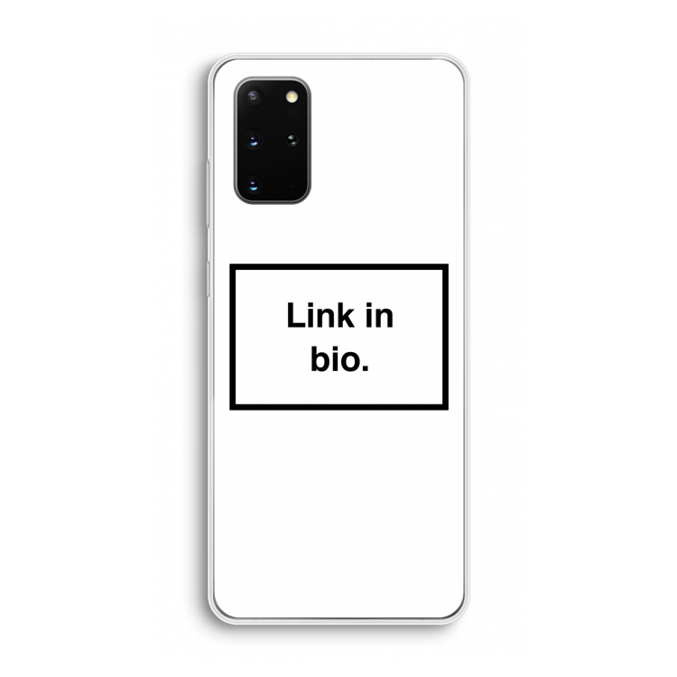 Link in bio: Samsung Galaxy S20 Plus Transparant Hoesje