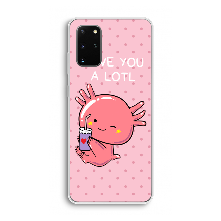 Love You A Lotl: Samsung Galaxy S20 Plus Transparant Hoesje