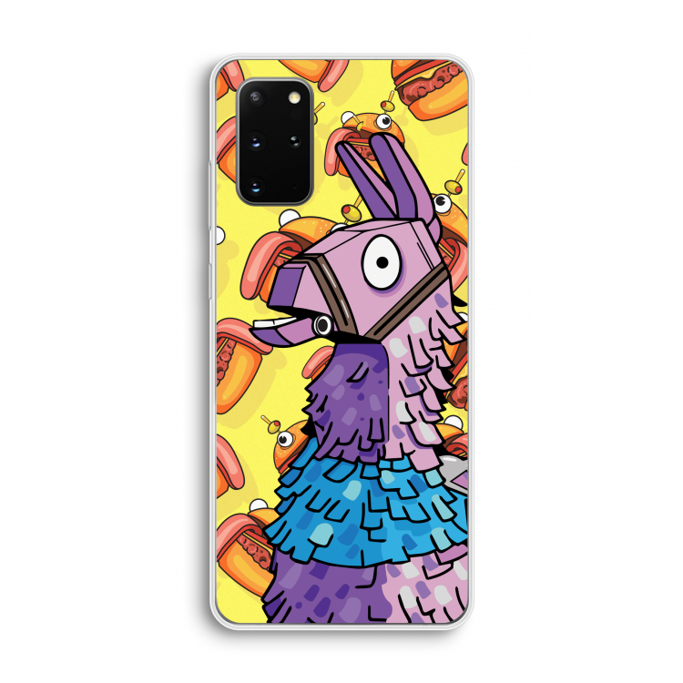 Loot Burger: Samsung Galaxy S20 Plus Transparant Hoesje