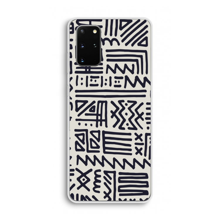 Marrakech print: Samsung Galaxy S20 Plus Transparant Hoesje