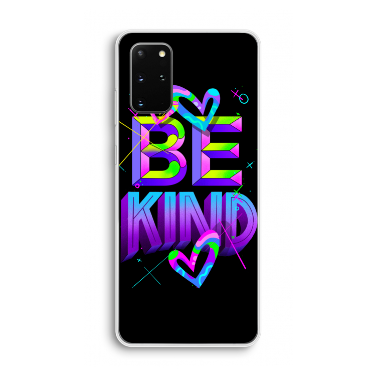 Be Kind: Samsung Galaxy S20 Plus Transparant Hoesje