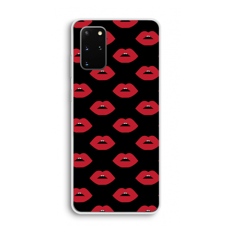 Lips: Samsung Galaxy S20 Plus Transparant Hoesje
