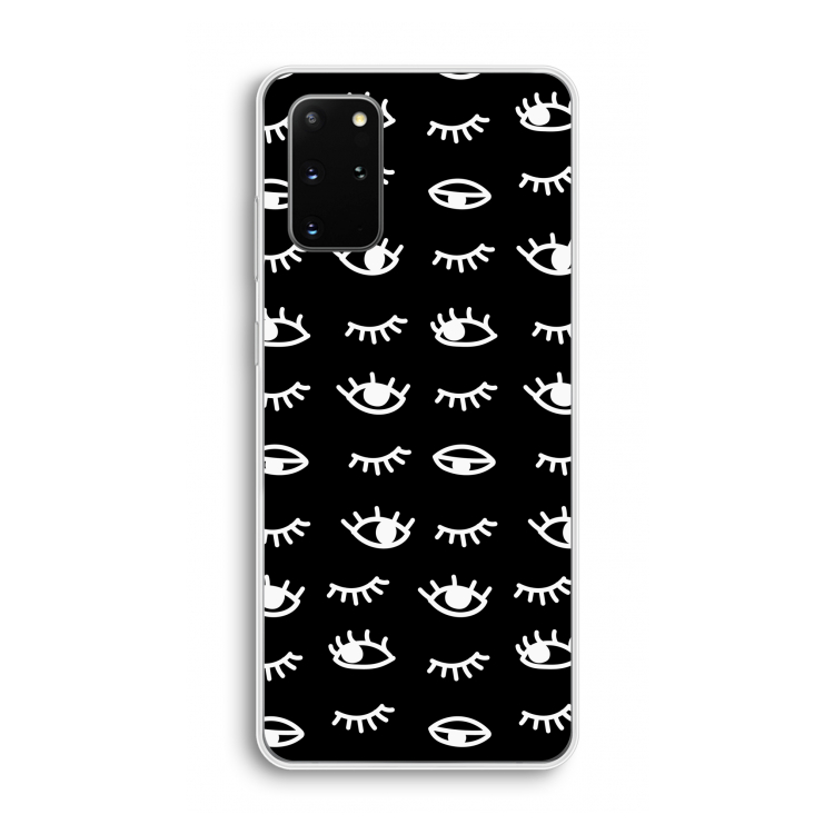 Eye pattern #3: Samsung Galaxy S20 Plus Transparant Hoesje