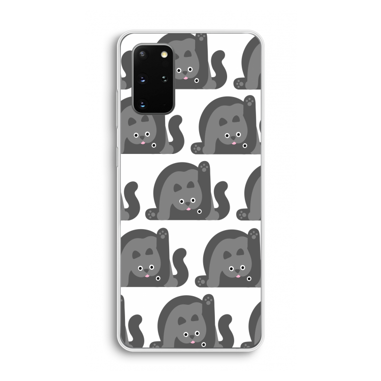 Cats: Samsung Galaxy S20 Plus Transparant Hoesje