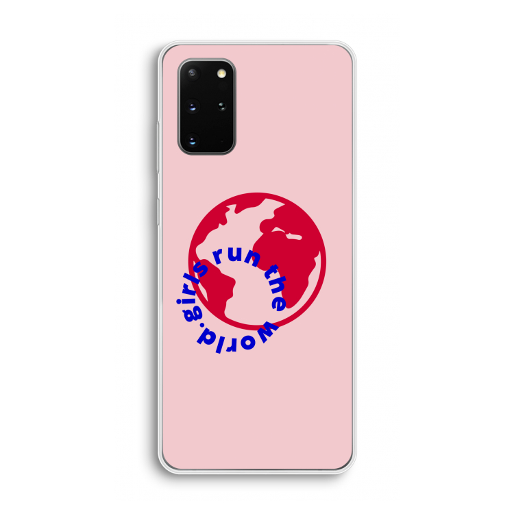 Run The World: Samsung Galaxy S20 Plus Transparant Hoesje