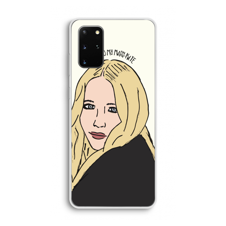 Mary Kate: Samsung Galaxy S20 Plus Transparant Hoesje