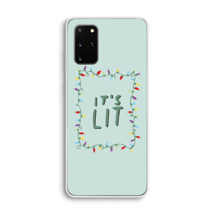 It's Lit: Samsung Galaxy S20 Plus Transparant Hoesje