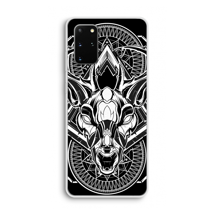 Oh Deer: Samsung Galaxy S20 Plus Transparant Hoesje