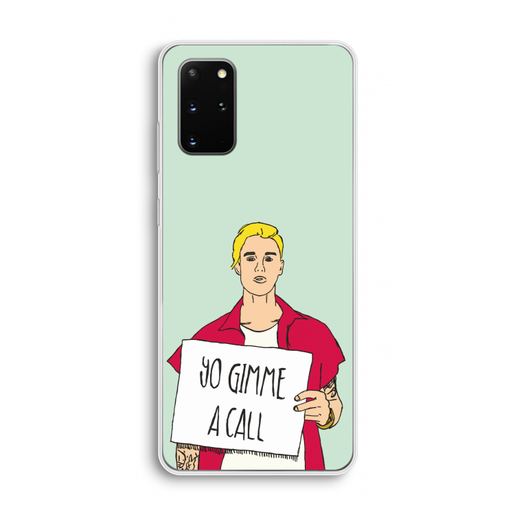 Gimme a call: Samsung Galaxy S20 Plus Transparant Hoesje