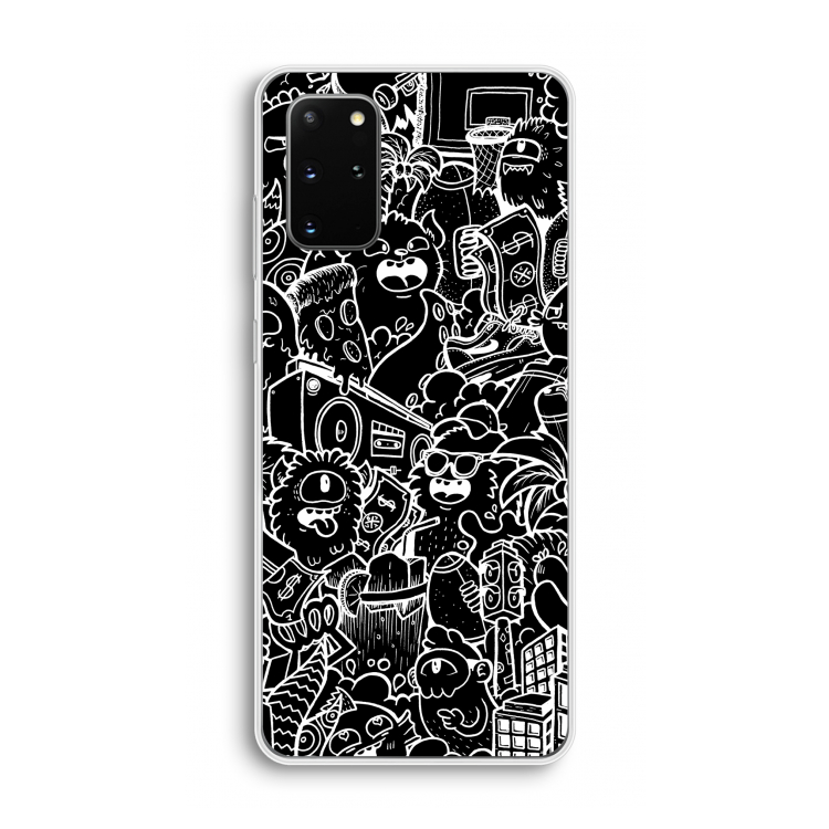 Vexx Black City : Samsung Galaxy S20 Plus Transparant Hoesje