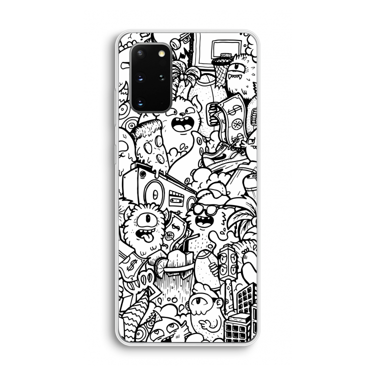 Vexx City #2: Samsung Galaxy S20 Plus Transparant Hoesje
