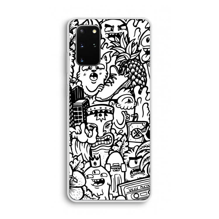 Vexx Mixtape #2: Samsung Galaxy S20 Plus Transparant Hoesje