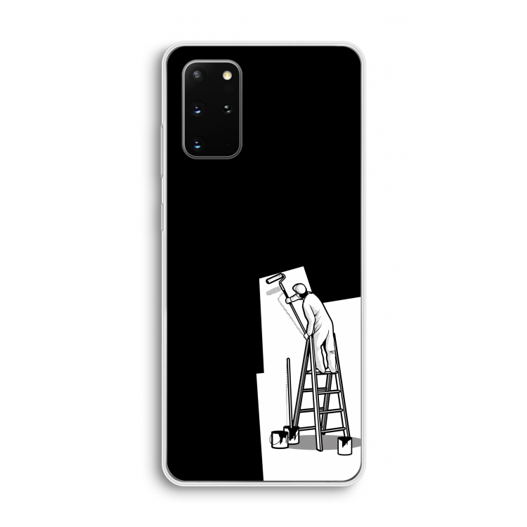 Musketon Painter: Samsung Galaxy S20 Plus Transparant Hoesje