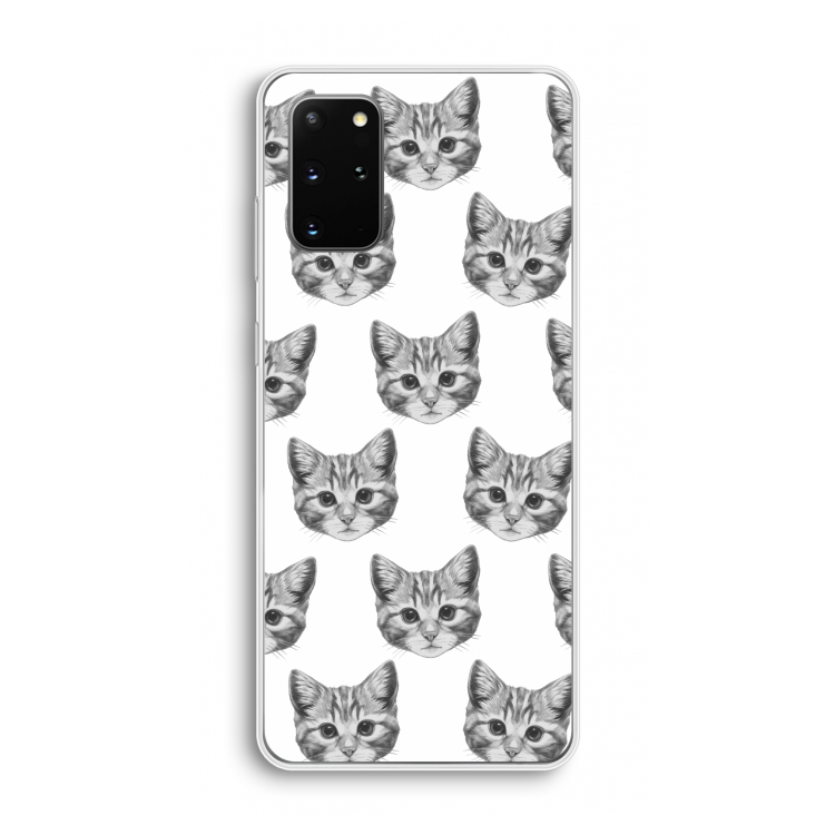 Kitten: Samsung Galaxy S20 Plus Transparant Hoesje