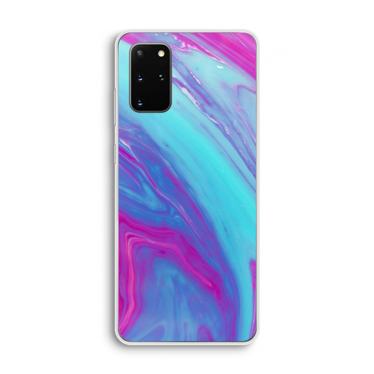 Zweverige regenboog: Samsung Galaxy S20 Plus Transparant Hoesje