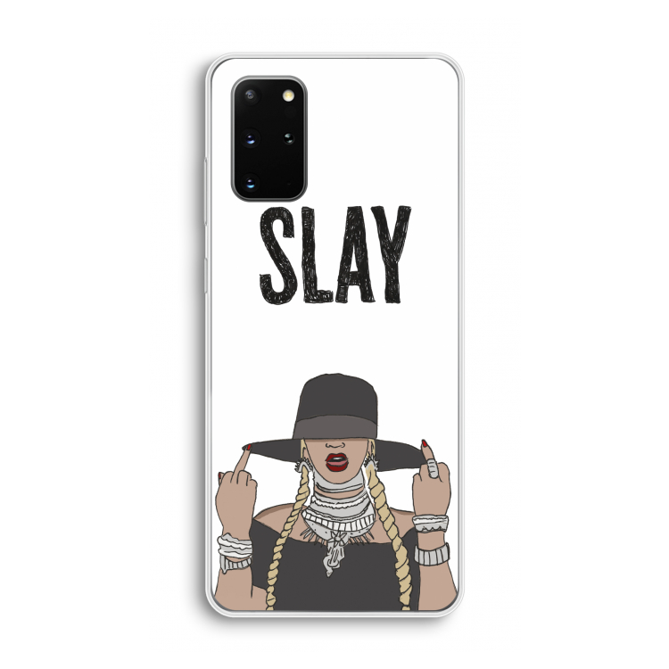 Slay All Day: Samsung Galaxy S20 Plus Transparant Hoesje