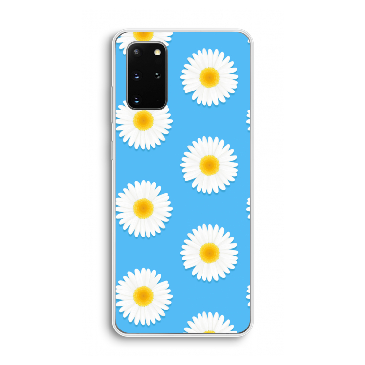 Margrietjes: Samsung Galaxy S20 Plus Transparant Hoesje