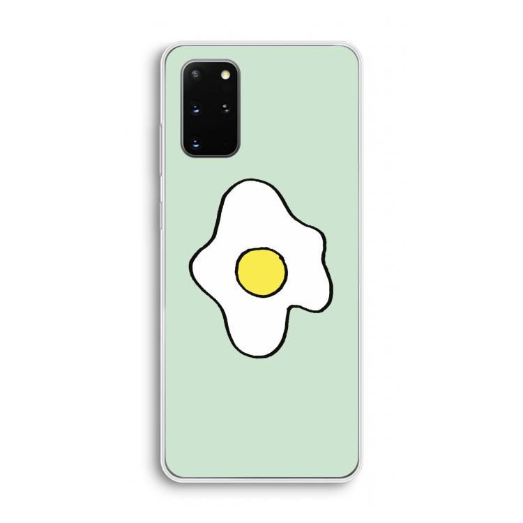 Spiegelei: Samsung Galaxy S20 Plus Transparant Hoesje