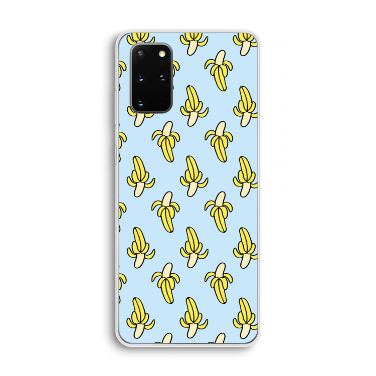 Bananas: Samsung Galaxy S20 Plus Transparant Hoesje