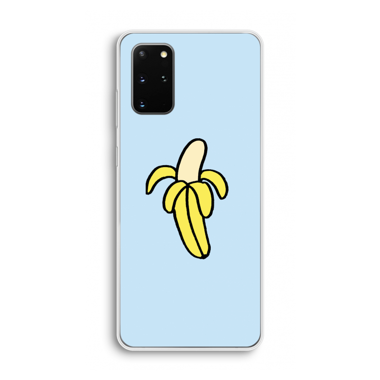 Banana: Samsung Galaxy S20 Plus Transparant Hoesje