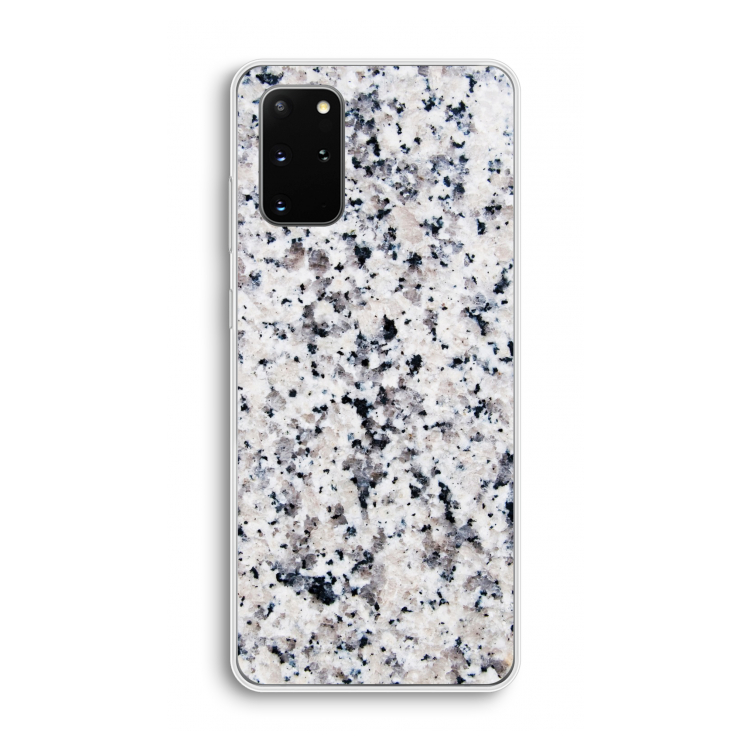 Gespikkelde marmer: Samsung Galaxy S20 Plus Transparant Hoesje