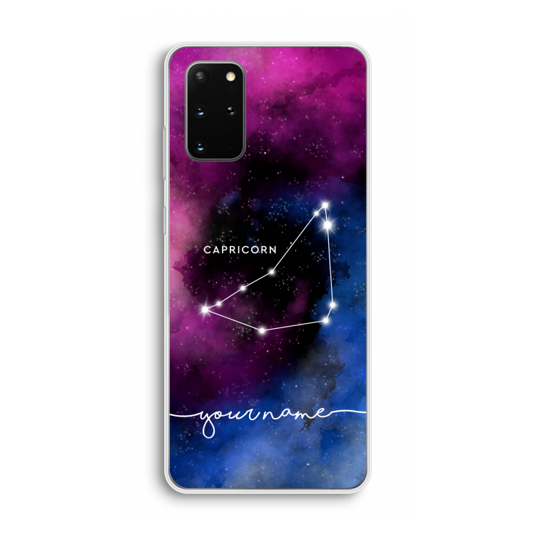Sterrenbeeld - Donker: Samsung Galaxy S20 Plus Transparant Hoesje