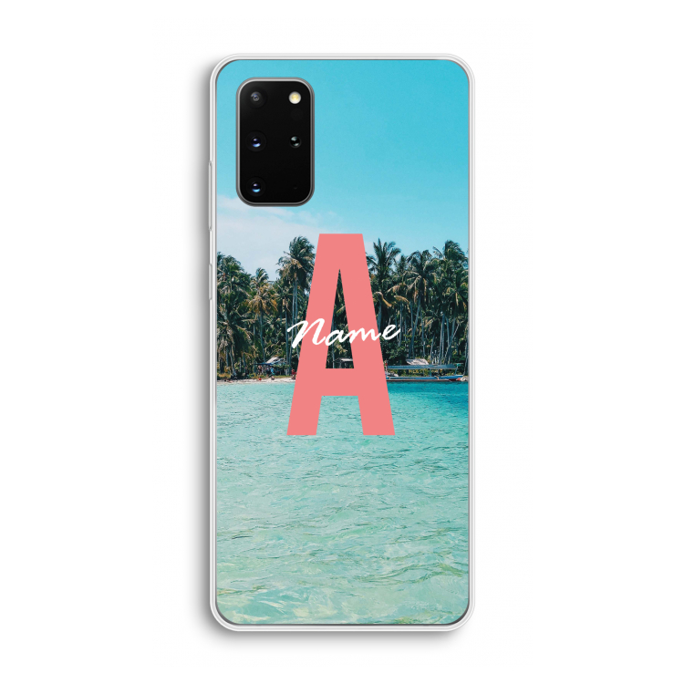 Pacific Dream: Samsung Galaxy S20 Plus Transparant Hoesje