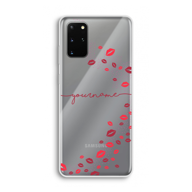 Kusjes: Samsung Galaxy S20 Plus Transparant Hoesje