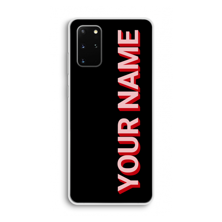 Namecase: Samsung Galaxy S20 Plus Transparant Hoesje
