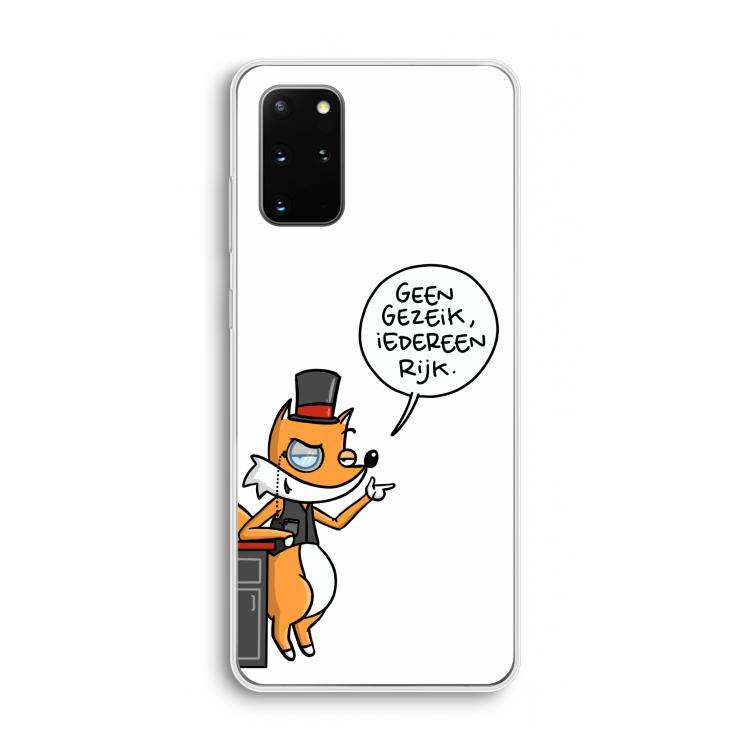 Geen Gezeik: Samsung Galaxy S20 Plus Transparant Hoesje