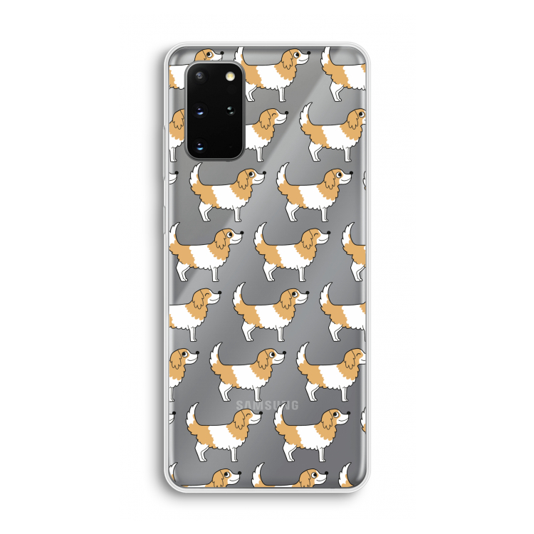 Doggy: Samsung Galaxy S20 Plus Transparant Hoesje