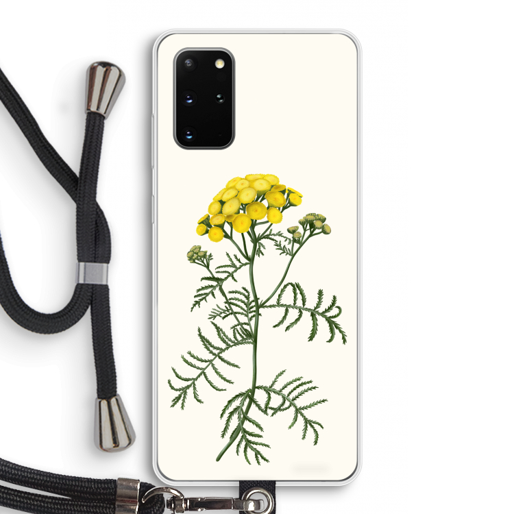 Tansy: Samsung Galaxy S20 Plus Transparant Hoesje met koord