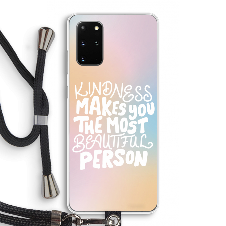 The prettiest: Samsung Galaxy S20 Plus Transparant Hoesje met koord