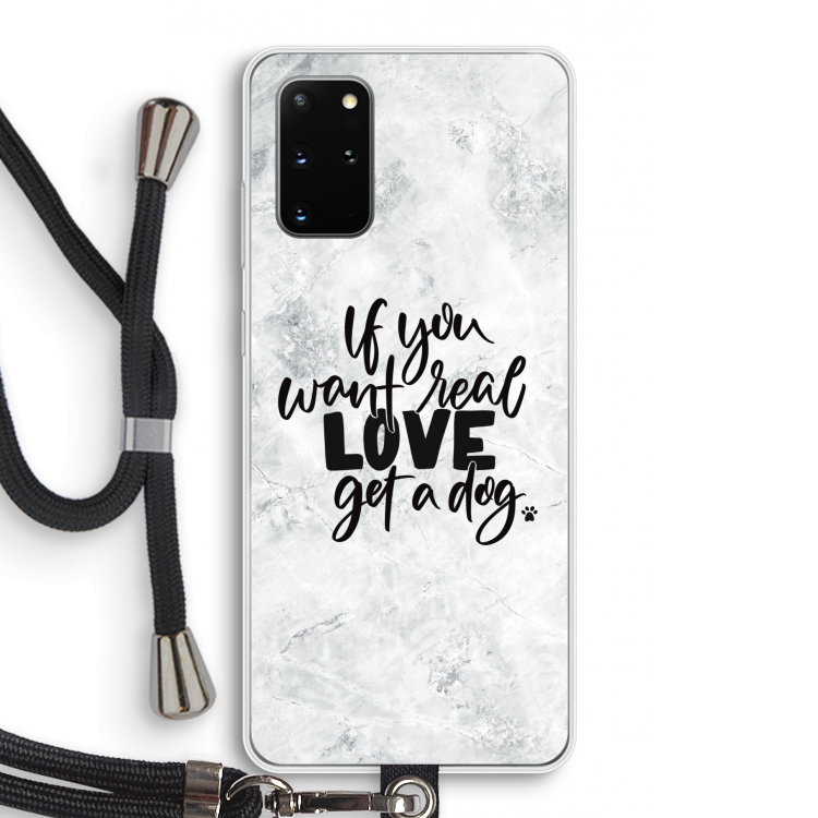 Partner in crime: Samsung Galaxy S20 Plus Transparant Hoesje met koord