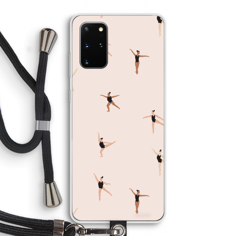 Dancing #1: Samsung Galaxy S20 Plus Transparant Hoesje met koord