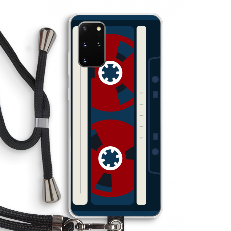 Here's your tape: Samsung Galaxy S20 Plus Transparant Hoesje met koord