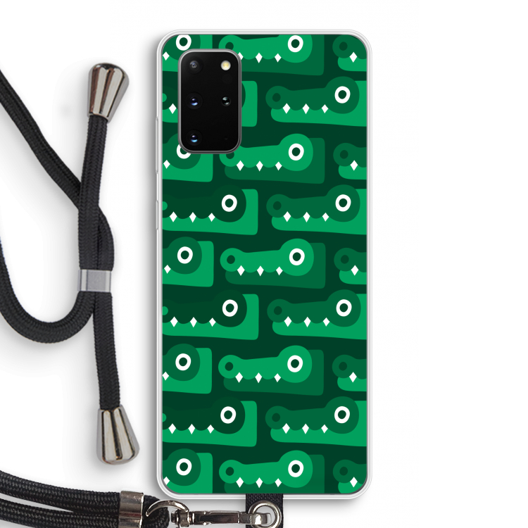 Crocs: Samsung Galaxy S20 Plus Transparant Hoesje met koord