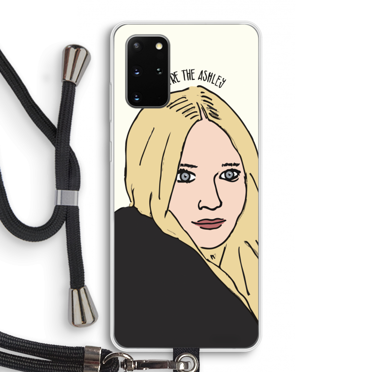 Ashley: Samsung Galaxy S20 Plus Transparant Hoesje met koord