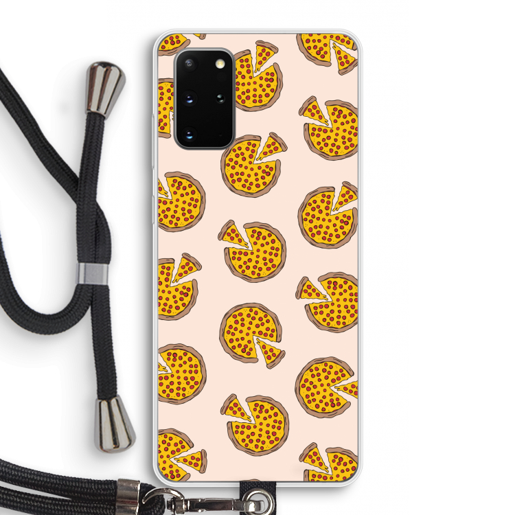 You Had Me At Pizza: Samsung Galaxy S20 Plus Transparant Hoesje met koord