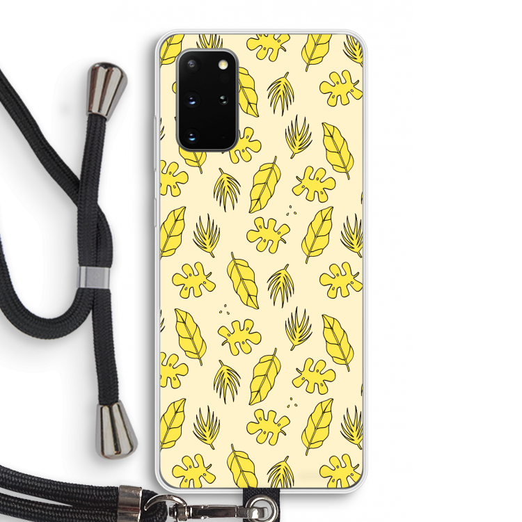 Herfst: Samsung Galaxy S20 Plus Transparant Hoesje met koord